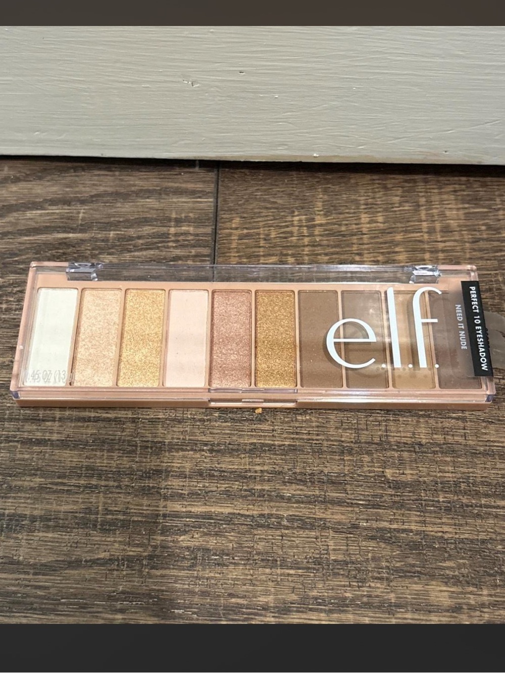 NEW e.l.f. Perfect 10 Eyeshadow Palette - Need it Nude NWT